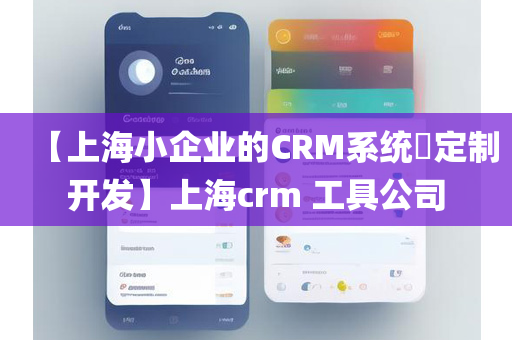 【上海小企业的CRM系统​定制开发】上海crm 工具公司